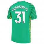 Günstige Fußballtrikots Manchester City Ederson Torwart Heimtrikot 2023-24 Kurzarm